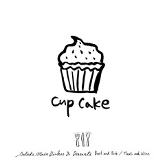 음식점 포스터 / 손으로 그린 식당 그림