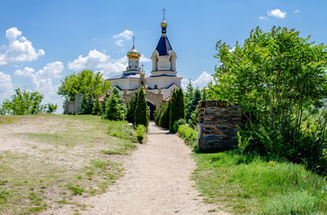 Moldova, Orheiul Vechi: The Church and the monastery on Butuceni - 