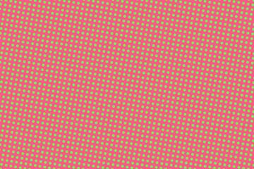 Pink-green halftone background. Digital gradient. Abstract backdrop with circles, point, dots.