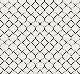 Fototapeta premium Abstract Geometric Pattern. Vector Art Deco Seamless Background.