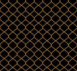 Abstract Geometric Pattern. Vector Art Deco Seamless Background.