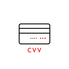 linear thin line credit card with cvv