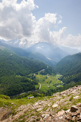 Naklejka premium Timmelsjoch, Südtirol