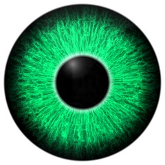 Green Eye 3d, aligator eye, texture