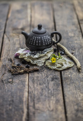 Obraz na płótnie Canvas China black tea