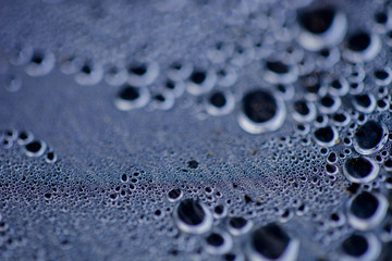 texture of the drops