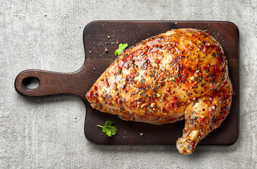 roasted chicken breast © Mara Zemgaliete