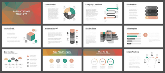Business presentation templates