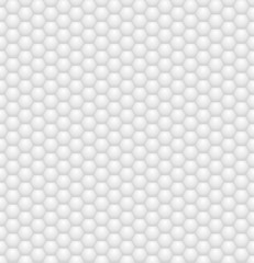 White hexagon texture. Vector volumetric modern texture.