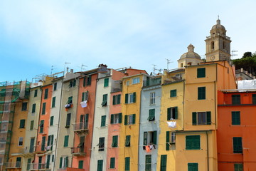 Fototapeta na wymiar View of Porto Venere, Liguria, Italy