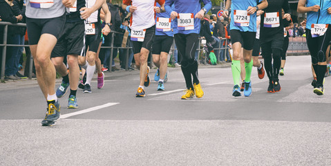 Marathon Läufer