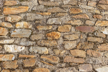 Cobble Stone bricks floor with pattern and dirt medival construction