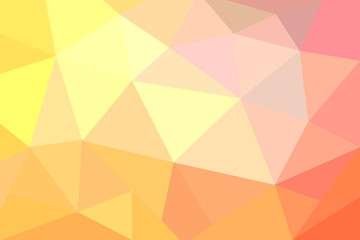Abstract Triangle Geometrical Multicolored Background, Vector Illustration