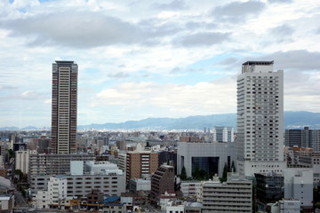 Obraz premium 屋上から風景