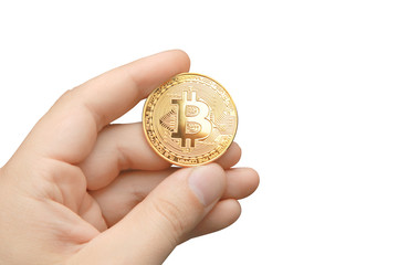 Fototapeta na wymiar Bitcoin Konzept - die neue Weltwährung