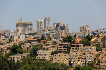 Obraz premium Residential quarters of Jerusalem