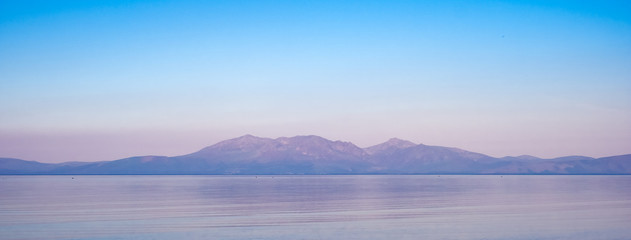 Early Morning Arran in Heat Haze