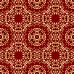 Decorative mandala flower ornament. pattern. vector. Tribal Ethnic Arabic, Indian, motif. for fashion design, wallpaper, invitation