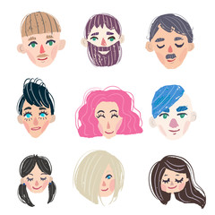 Beautiful vector card