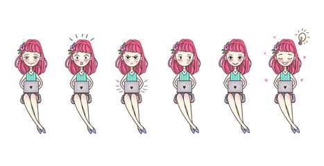 Beautiful vector card