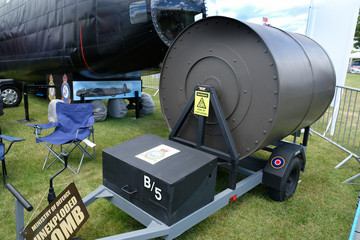 Upkeep bomb. A bouncing bomb is a bomb designed to bounce to a target across water in a calculated...