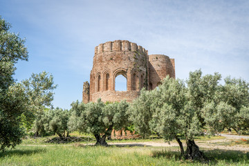 Parco Scolacium, ancient Bizantine church