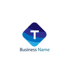 Obraz premium Letter T Logo Template Design