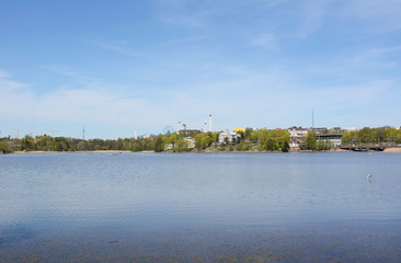 Toolo Bay in City Park, Helsinki, Finland