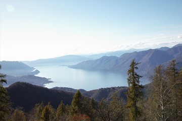 Vista lago maggiore Varese
