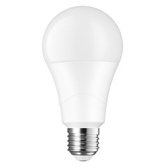 Light bulb LED isolated on white background