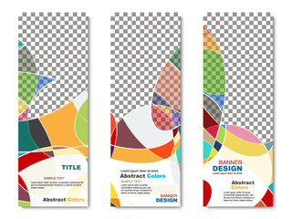 Banner, abstract web template