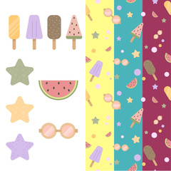 Лето. Набор.