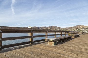 Fototapeta premium The Dock in Ventura Beach