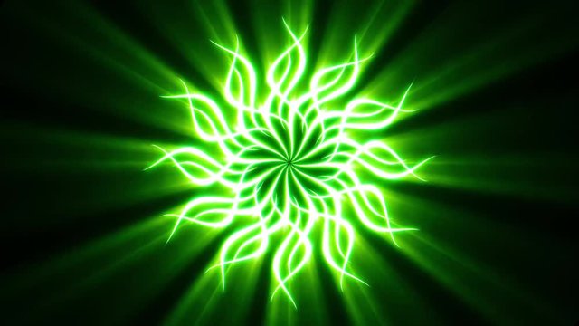 4k Abstract Shining Mandala Loop/
Animation of an abstract green shining and looping mandala or celtic knot background