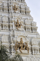 Fototapeta na wymiar The Malibu Hindu Temple