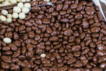 There are nuts and there is chocolate but it tastes better together