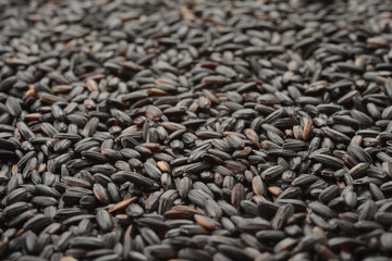 Arroz negro crudo, macro
