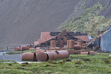 Old Whaling Station of Stromness, South Georgia Island, Antarctic