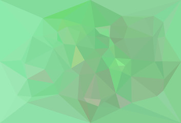 Low poly mosaic background. Copy space.