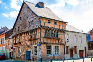 The historic Spanish House in Revin, French Ardennes, Region Grand Est, Champagne-Ardennes, France, built 16th century