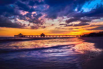 Fototapeta premium Fort Myers Beach Pier