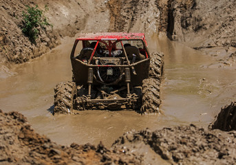 For wheel car stuck in mud