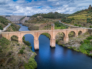 Fototapeta na wymiar Alcantara Roman Bridge - Spain