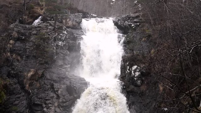 Slow notion Clip of a river