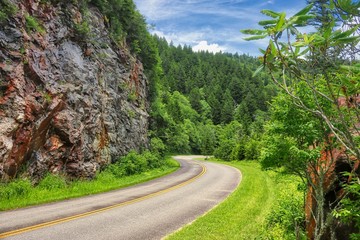 Blue Ridge Parkway in North Carolina