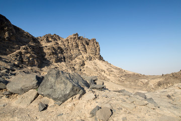 Fototapeta na wymiar Sacred Mount Khajeh, Sistan and Baluchistan, Iran
