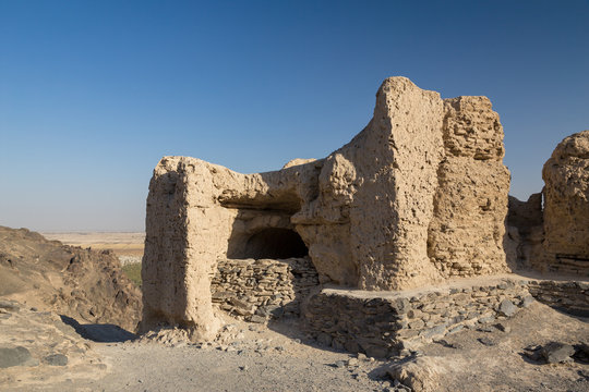 Parthian Castle on Mount Khajeh, Sistan and Baluchistan, Iran