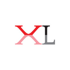 XL logo letter design