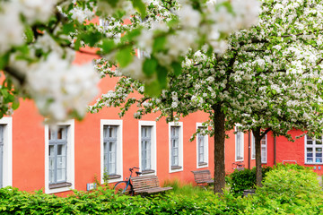 council estate of the Heiliggeist Hospital in Stralsund, Germany