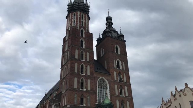 Basilique Sainte-Marie &agrave; Cracovie, Pologne